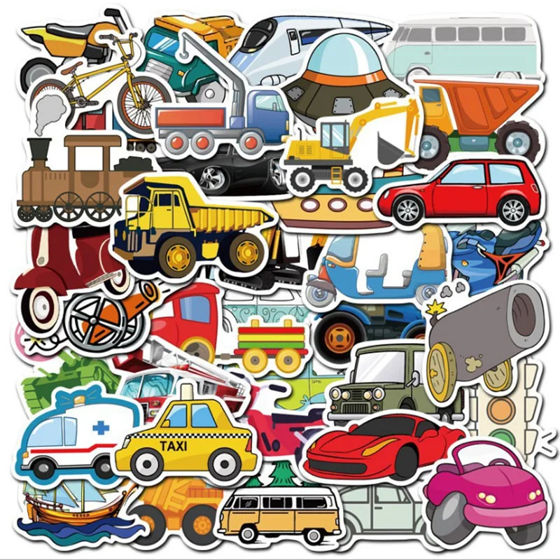 40 pcs Creative cartoon vehicles Graffiti Waterproof Skateboard Travel Suitcase Phone Laptop Luggage Stickers Cute Kids Girl 
40 pcs Creative cartoon vehicles Graffiti Waterproof Skateboard Travel Suitcase Phone Laptop Luggage Stickers Cute Kids Girl