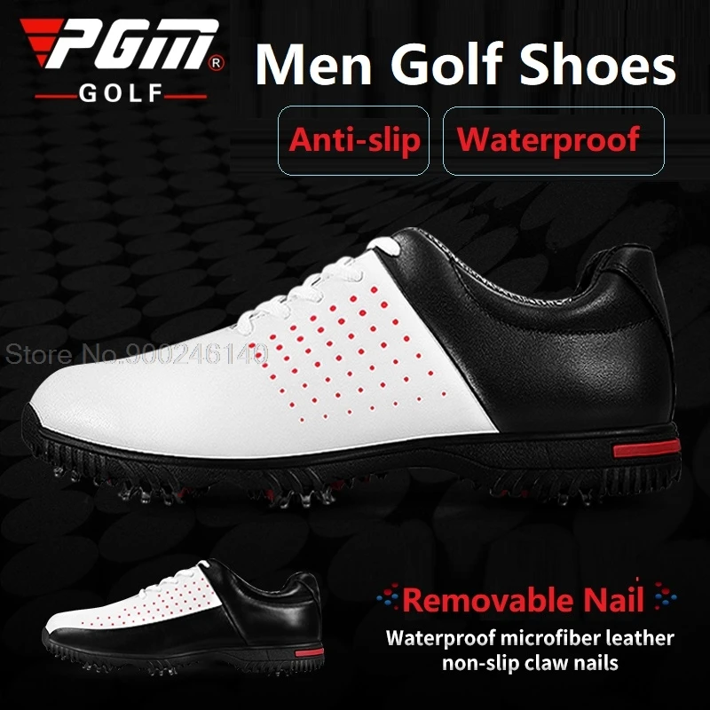 Фото 2020 PGM обувь для гольфа мужчин автоматические вращающиеся - купить