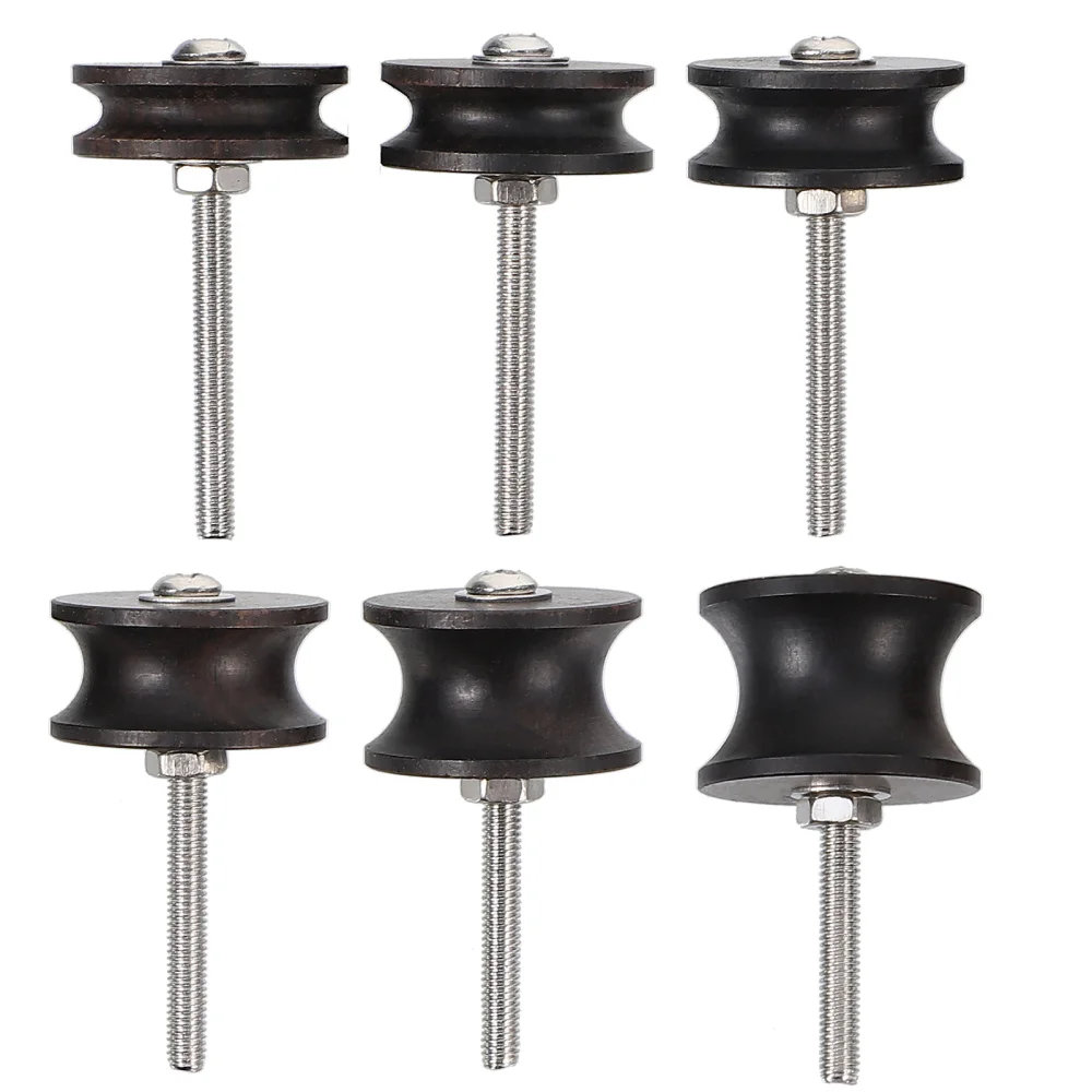 6pcs Leather Burnisher Tool Ebony Polished Edge Slicker Tools Leather Craft Tool
6pcs Leather Burnisher Tool Ebony Polished Edge Slicker Tools Leather Craft Tool