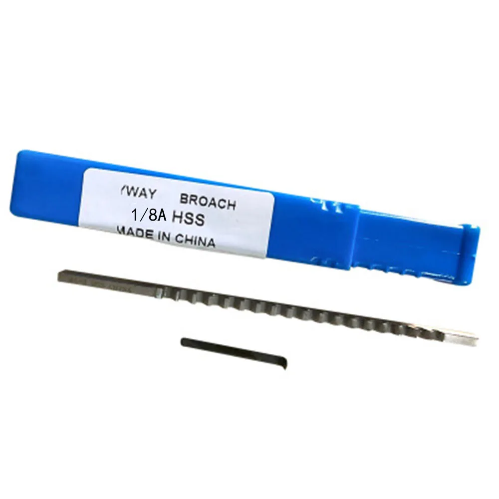 1/8 A Push-Type Keyway Broach Metric Size HSS High Speed Steel & Shim Metric Size for CNC Router Metalworking Tool Metal Cutter
1/8 A Push-Type Keyway Broach Metric Size HSS High Speed Steel & Shim Metric Size for CNC Router Metalworking Tool Metal Cutter