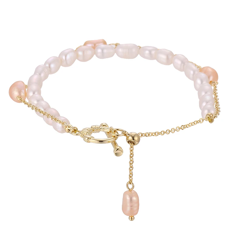 Women Beautiful Luxury Jewelry Bracelets on hand Natural Pearl 14K Gold Plated Matching Bracelets Trend 2021 New
Women Beautiful Luxury Jewelry Bracelets on hand Natural Pearl 14K Gold Plated Matching Bracelets Trend 2021 New