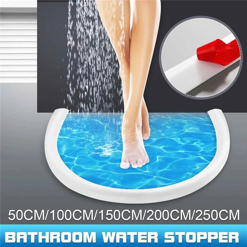 Bathroom Water Stopper Water Retaining Strip Bathroom Door Washing Machine Collapsible Shower Threshold Shower Barrier
Bathroom Water Stopper Water Retaining Strip Bathroom Door Washing Machine Collapsible Shower Threshold Shower Barrier