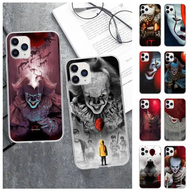 Stephen King S It Pennywise Clear Phone Case For IPhone 13 Mini 12 11 Pro Max Xs X Xr 7 8 Plus Se 2020 Transparent Cover
Stephen King S It Pennywise Clear Phone Case For IPhone 13 Mini 12 11 Pro Max Xs X Xr 7 8 Plus Se 2020 Transparent Cover