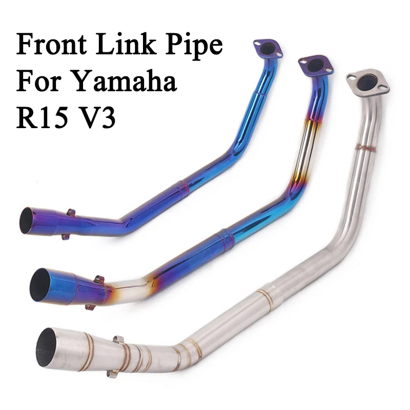 Motorcycle Exhaust Full Systems Pipe 51mm Inlet Middle Link Header Pipe Fit For For Yamaha R15 V3 MT-15 2017-2019 Blue Titanium
Motorcycle Exhaust Full Systems Pipe 51mm Inlet Middle Link Header Pipe Fit For For Yamaha R15 V3 MT-15 2017-2019 Blue Titanium