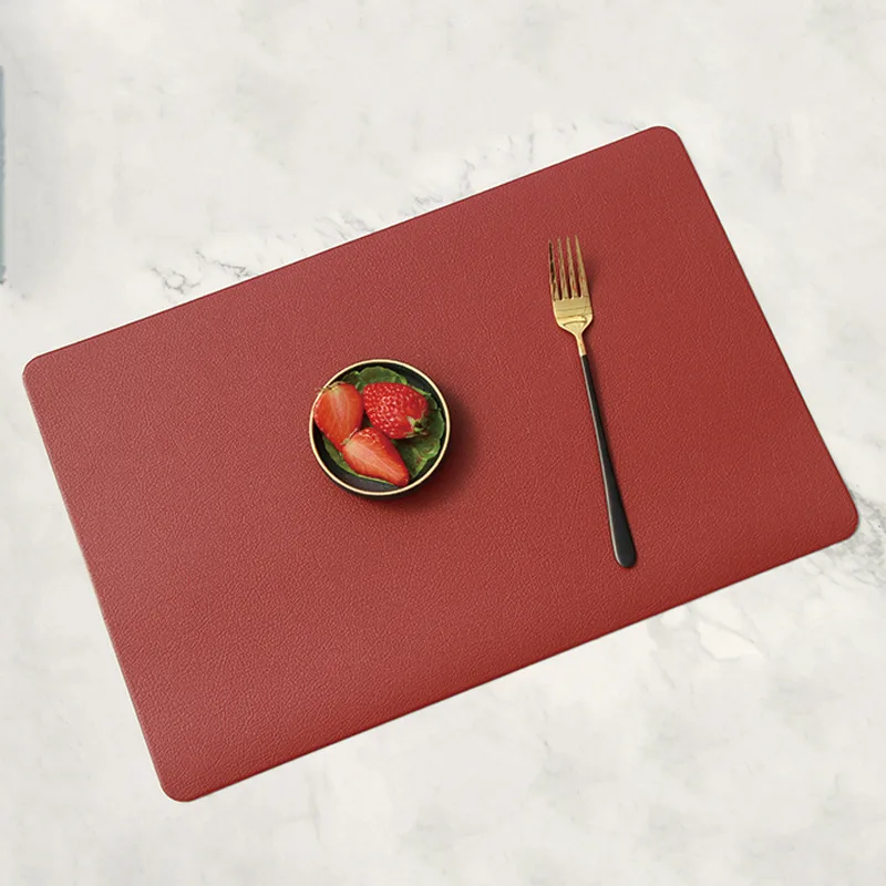 Placemat Table Mat Tableware Imitation Leather Placemats Waterproof and Oilproof Place Mat Heat Insulation Hotel Home Placemat
Placemat Table Mat Tableware Imitation Leather Placemats Waterproof and Oilproof Place Mat Heat Insulation Hotel Home Placemat