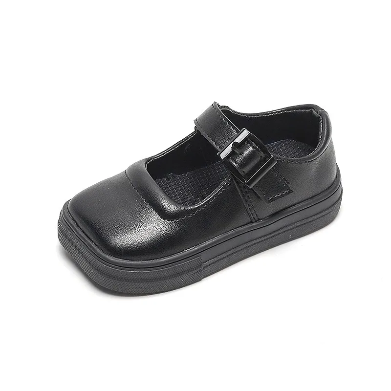 Children's New Fashion Kids Girls Square Toe Black Leather Shoes School Student Hook&loop Soft Sole Children Casual Party Shoes
Children's New Fashion Kids Girls Square Toe Black Leather Shoes School Student Hook&loop Soft Sole Children Casual Party Shoes