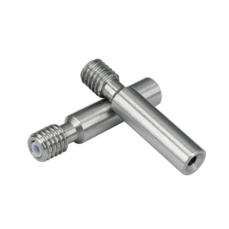 2Pcs/Lot Heatbreak Throat Tube All Metal Heat Break 1.75mm MK8 Throat PTFE M6 Length 30mm Makerbot 3D Printer Extruder Hotend
2Pcs/Lot Heatbreak Throat Tube All Metal Heat Break 1.75mm MK8 Throat PTFE M6 Length 30mm Makerbot 3D Printer Extruder Hotend