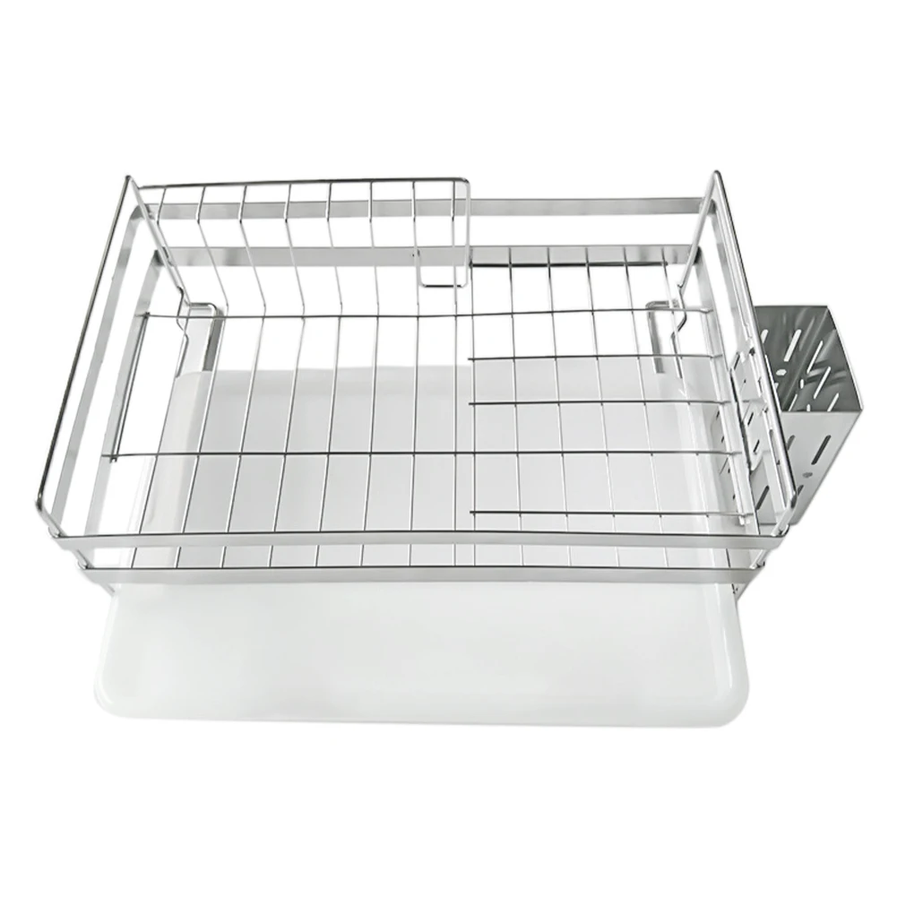 Portable Kitchen Holder Home Drainer Dish Drying Rack Organizer Stainless Steel Plate With Tray Tableware Storage Countertop 
Portable Kitchen Holder Home Drainer Dish Drying Rack Organizer Stainless Steel Plate With Tray Tableware Storage Countertop