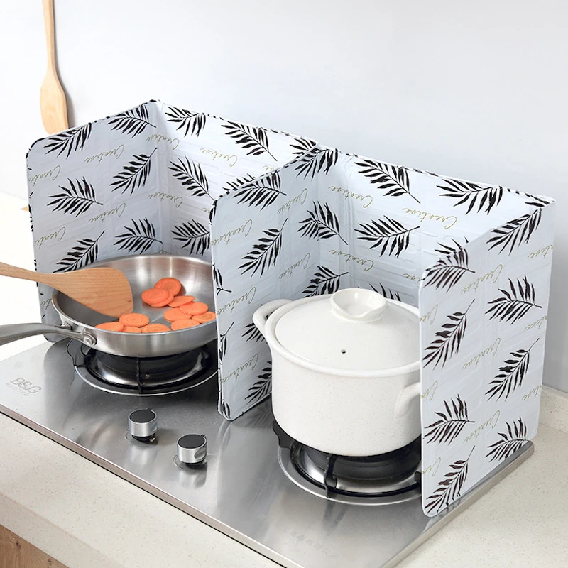 Aluminum Foldable Kitchen Gas Stove Baffle Plate Kitchen Frying Pan Oil Splash Protection Screen Oil Splash Proof Kitchen Tools
Aluminum Foldable Kitchen Gas Stove Baffle Plate Kitchen Frying Pan Oil Splash Protection Screen Oil Splash Proof Kitchen Tools