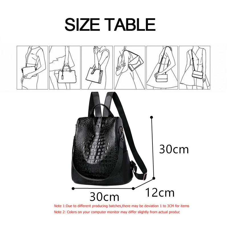 Embossing Pu Leather Women Backpack Soft Designer Schoolbag for Teenager Casual Travel Backpack Multifunctional Messenger Bag
Embossing Pu Leather Women Backpack Soft Designer Schoolbag for Teenager Casual Travel Backpack Multifunctional Messenger Bag