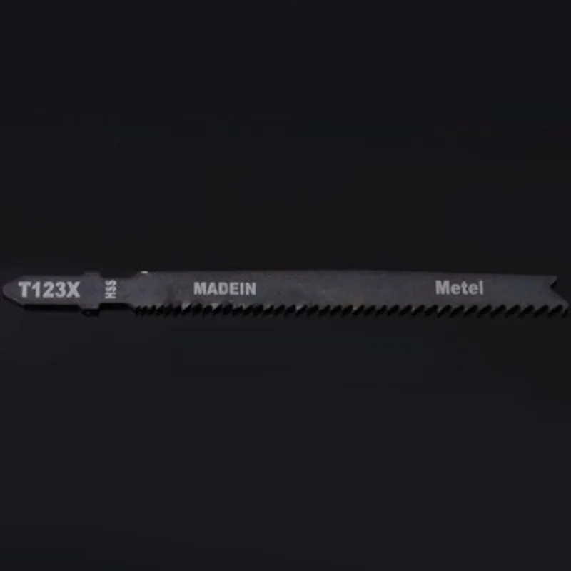 5pcs 100mm High Carbon Steel T-Shank Jigsaw Blades Set For Metal Cutting 
5pcs 100mm High Carbon Steel T-Shank Jigsaw Blades Set For Metal Cutting