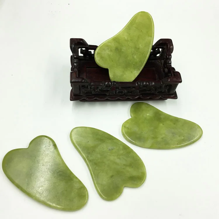 Natural Jade Scraping Board Facial Massager Acupuncture Pressure Therapy Scraper Guasha Health Care Beauty Massage Tool For Face
Natural Jade Scraping Board Facial Massager Acupuncture Pressure Therapy Scraper Guasha Health Care Beauty Massage Tool For Face