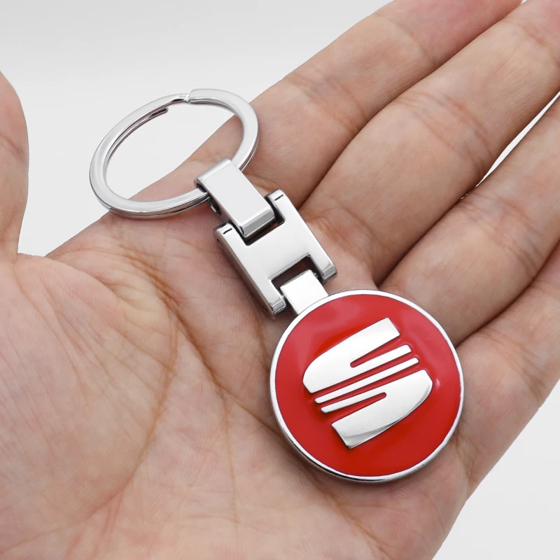 3D Metal Emblem Badge Car Keychain Ring For Seat Ibiza 6L Altea Leon Tarraco 5 ST SC KF1 Exeo 3 Cordoba Vario Terra Ronda Panda
3D Metal Emblem Badge Car Keychain Ring For Seat Ibiza 6L Altea Leon Tarraco 5 ST SC KF1 Exeo 3 Cordoba Vario Terra Ronda Panda