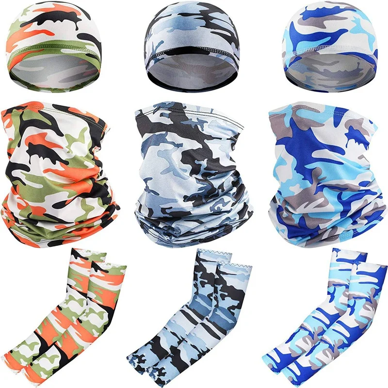 UV Protection Neck Gaiter Scarf With Cooling Arm Sleeve And Skull Cap Helmet Liner Summer For Women Men Cycling Hiking
UV Protection Neck Gaiter Scarf With Cooling Arm Sleeve And Skull Cap Helmet Liner Summer For Women Men Cycling Hiking