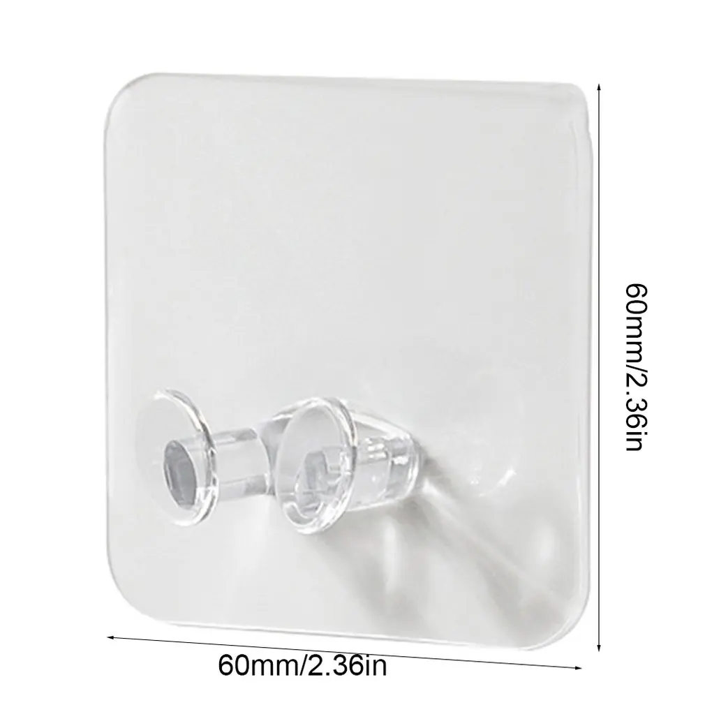 Powerful Seamless Electrical Plug Hook Transparent Adhesive Power Cord Socket Storage Finishing Rack | Электроника