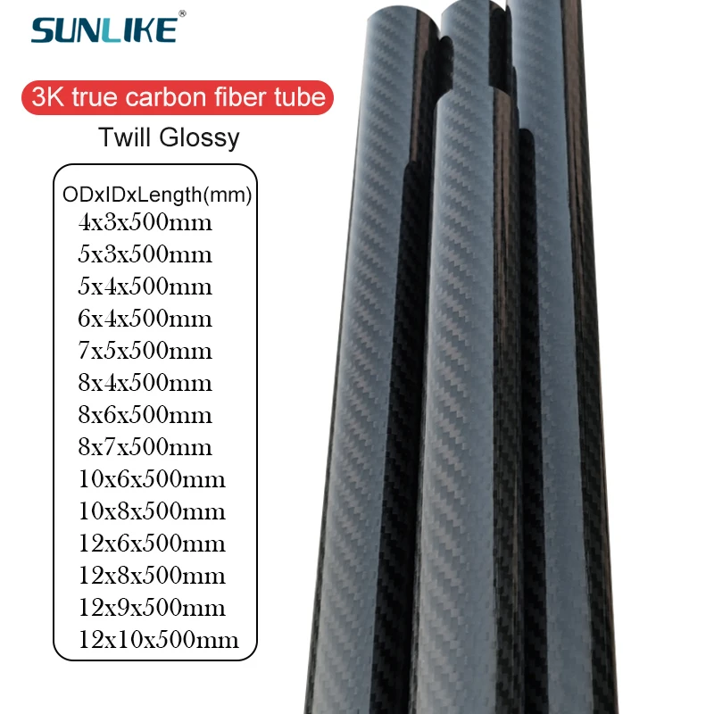 2Pcs/Lot 3K Twill Glossy Carbon FiberTube High Composite Hardness Material Length 500MM For Plant Protection Aircraft
2Pcs/Lot 3K Twill Glossy Carbon FiberTube High Composite Hardness Material Length 500MM For Plant Protection Aircraft