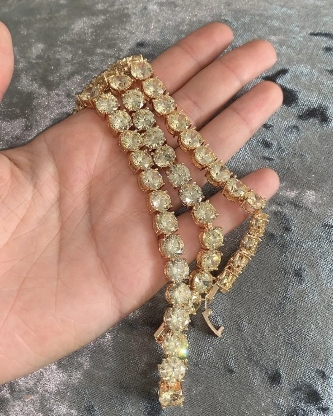 Handmade 18K White gold 18K Gold filled 8mm Diamond Bracelets For Women Men Luxury Topaz Gemstone Bangle Jewelry
Handmade 18K White gold 18K Gold filled 8mm Diamond Bracelets For Women Men Luxury Topaz Gemstone Bangle Jewelry