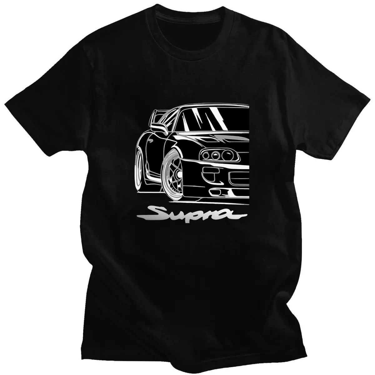 Initial D Manga American Retro Cool Car Print Summer Thin Short-sleeved Loose Sports Couple T-shirt High Street
Initial D Manga American Retro Cool Car Print Summer Thin Short-sleeved Loose Sports Couple T-shirt High Street