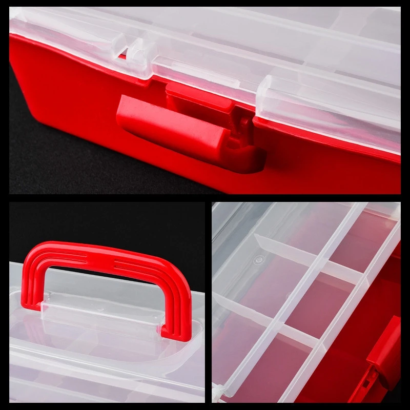 3-Layer Foldable Transparent Jewelry Box Food Container Folding Makeup Organizer Storage Box
3-Layer Foldable Transparent Jewelry Box Food Container Folding Makeup Organizer Storage Box