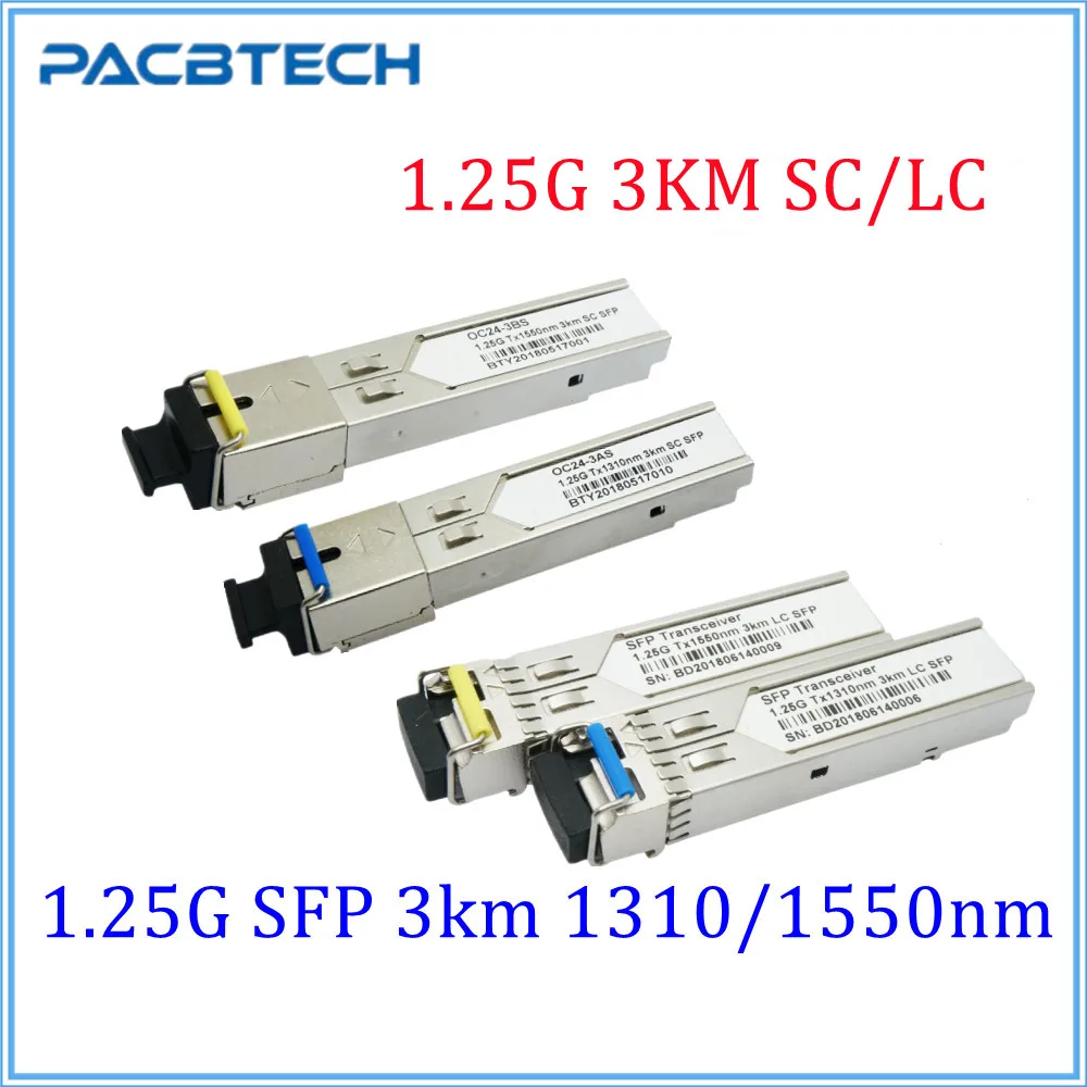 1.25G BiDi SFP Module 3KM SC/LC 1310nm/1550nm WDM switch Compatible SFP Transceiver module with Switch with DDM Function
1.25G BiDi SFP Module 3KM SC/LC 1310nm/1550nm WDM switch Compatible SFP Transceiver module with Switch with DDM Function