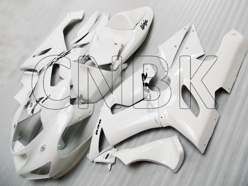 for Kawasaki ZX6r 05 Fairing Kits Ninja ZX-6r 06 White Body 636 2005 - 2006 Fairings | Автомобили и мотоциклы