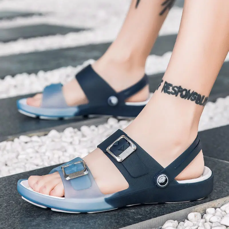 2021 Summer Men Sandals New Breathable Beach Men Shoes Casual Shoes Flip Flops Wholesale Sandalia Masculino Adulto TUX442
2021 Summer Men Sandals New Breathable Beach Men Shoes Casual Shoes Flip Flops Wholesale Sandalia Masculino Adulto TUX442