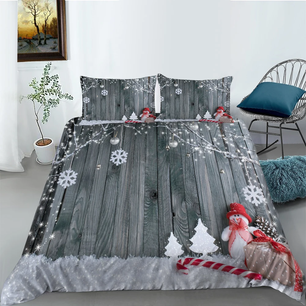 Christmas Duvet Cover Set Twin Full Queen King Size Bed Linen 2-3pcs Bedding Set No Sheet XF1036-20
Christmas Duvet Cover Set Twin Full Queen King Size Bed Linen 2-3pcs Bedding Set No Sheet XF1036-20