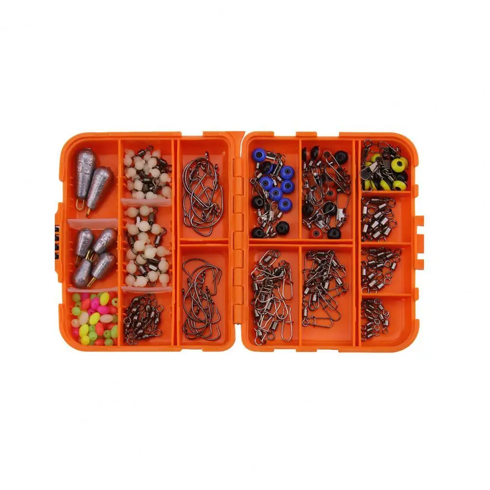 177Pcs Practical Fishing Tackle Kit Wear Resistant Rust Resistant Large Capacity Rust Resistant Fishing Accessories Set for Angl
177Pcs Practical Fishing Tackle Kit Wear Resistant Rust Resistant Large Capacity Rust Resistant Fishing Accessories Set for Angl