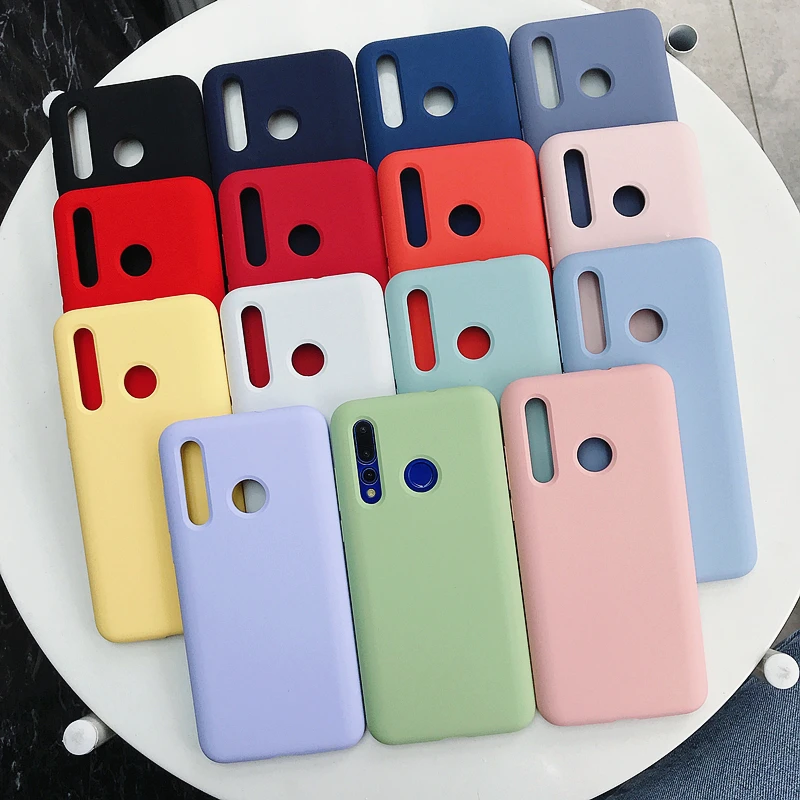 G чехол все включено чистый жидкий силиконовый для телефона huawei Nova 4 защитный