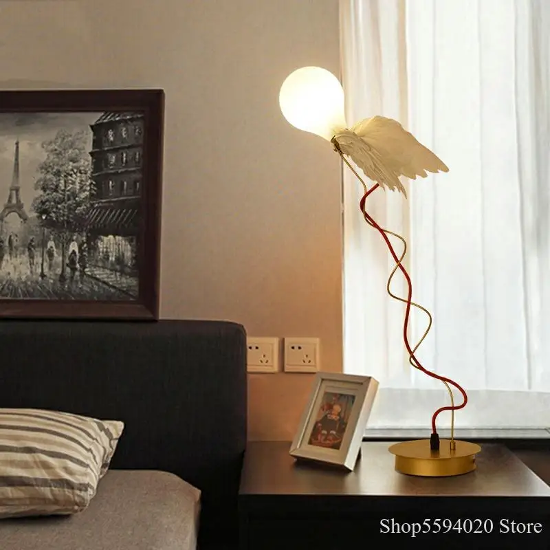 Nordic Style Angel LED Table Lamp for Living Room Bedroom Bedside Lights Decor Lights Lighting Desk Light Stand Lamps Luminaria
Nordic Style Angel LED Table Lamp for Living Room Bedroom Bedside Lights Decor Lights Lighting Desk Light Stand Lamps Luminaria