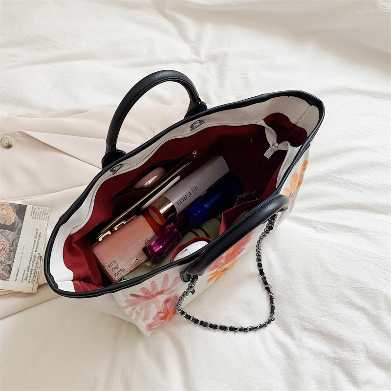 Ladies Leisure Travel Bags Multifunctional New Women Canvas Printing Handbags Women Shoulder Bag Fashion Ladies Crossbody Bag 
Ladies Leisure Travel Bags Multifunctional New Women Canvas Printing Handbags Women Shoulder Bag Fashion Ladies Crossbody Bag