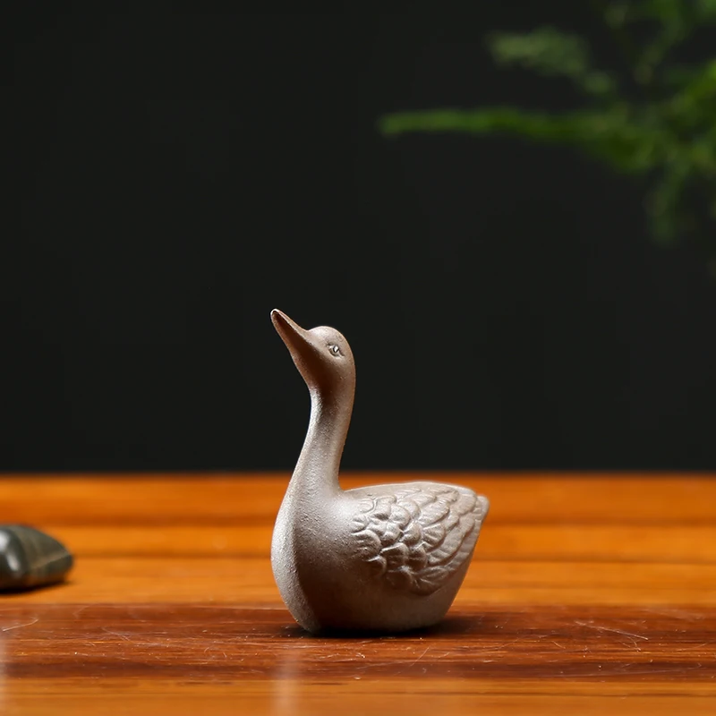 Lovely Swan Tea Pets Chinese Teapot Tea Set Animal Ceramic Teas Zen Ceremony Accessories Bonsai Home Tray Sculpture Decoration
Lovely Swan Tea Pets Chinese Teapot Tea Set Animal Ceramic Teas Zen Ceremony Accessories Bonsai Home Tray Sculpture Decoration