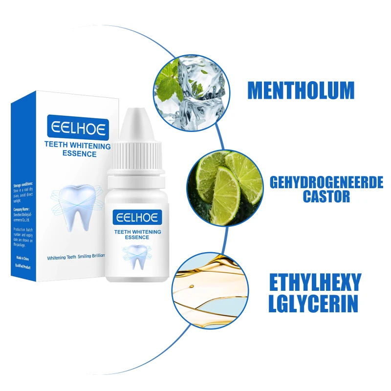 Eelhoe Teeth Whitening Powder Clean Oral Hygiene Whiten Remove Plaque Stains Fresh Breath Care Tools TSLM2 | Красота и здоровье