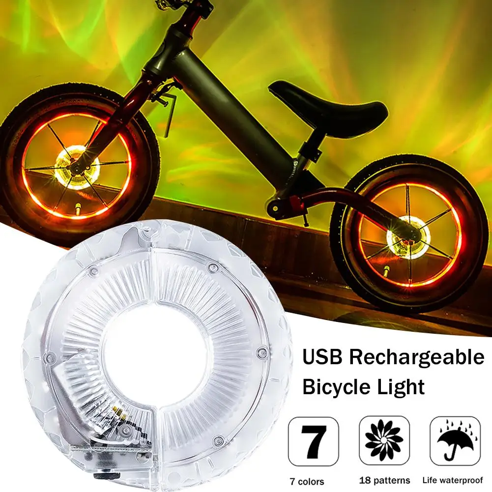 Usb Bike Wheel Light Vibration Sensor Bicycle Hub Light Spoke Warning Lamp Night Riding Decoration Led Light Bike Accessories
Usb Bike Wheel Light Vibration Sensor Bicycle Hub Light Spoke Warning Lamp Night Riding Decoration Led Light Bike Accessories