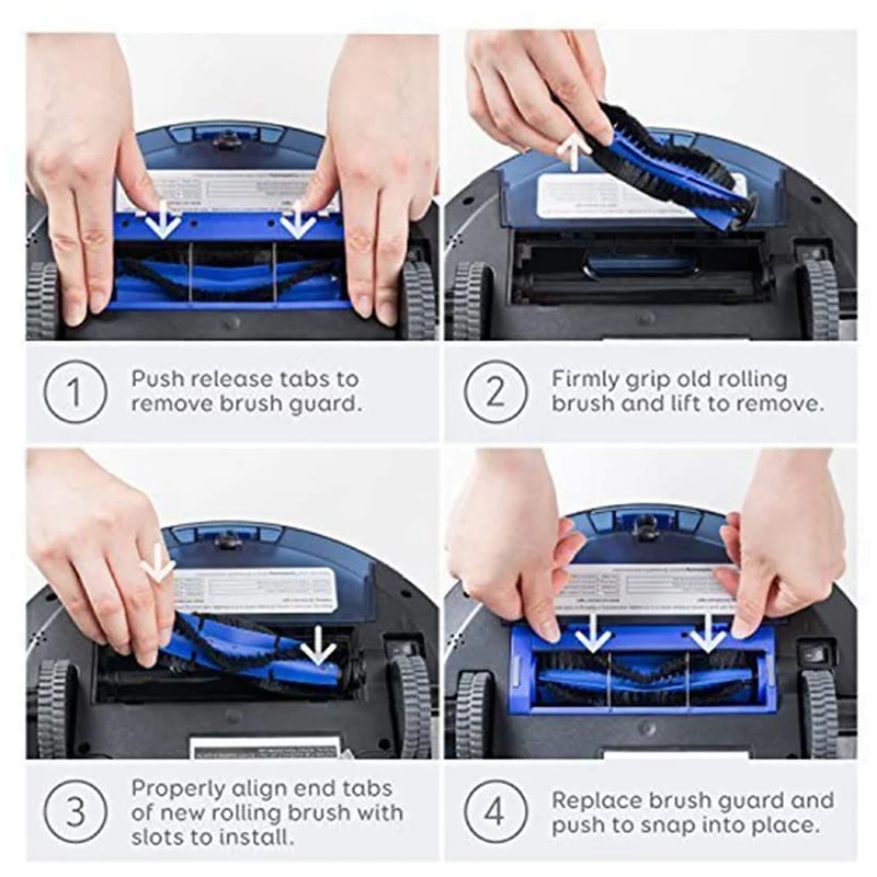 13Pcs Replacement Parts for Eufy RoboVac 11S 15C Vacuum Filters, Side Brushes Rolling Brushes 
13Pcs Replacement Parts for Eufy RoboVac 11S 15C Vacuum Filters, Side Brushes Rolling Brushes