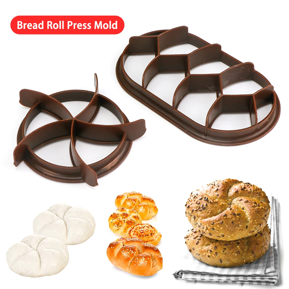 2PCS Dough Press Mold Set, Baking Bread Rolls Mold Plastic Pastry Cutters, DIY Bread Press Mold Round Oval Set Baking Supplies
2PCS Dough Press Mold Set, Baking Bread Rolls Mold Plastic Pastry Cutters, DIY Bread Press Mold Round Oval Set Baking Supplies