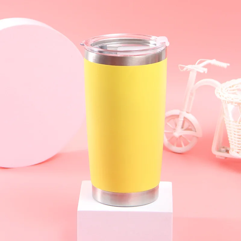 20 OZ Tumbler Vacuum Ice / Hot Water Double Wall Insulated Travel Mug Coffee Stainless Steel Car Portable Thermal Cup Flask
20 OZ Tumbler Vacuum Ice / Hot Water Double Wall Insulated Travel Mug Coffee Stainless Steel Car Portable Thermal Cup Flask