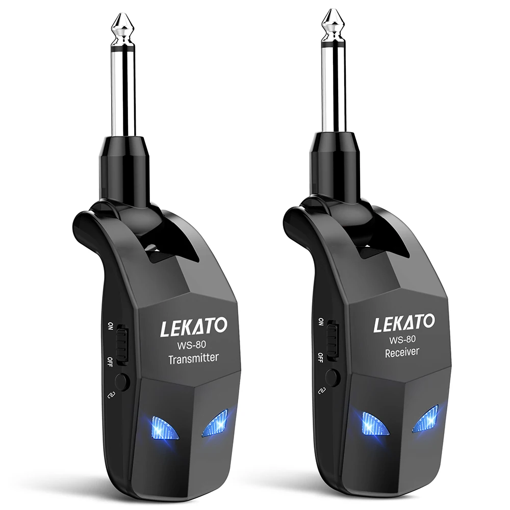 Lekato Electric Guitar Wireless Transmitter Receiver Parts Accessories Bass System Music 2.4Ghz Ism Wireless Guitar System
Lekato Electric Guitar Wireless Transmitter Receiver Parts Accessories Bass System Music 2.4Ghz Ism Wireless Guitar System