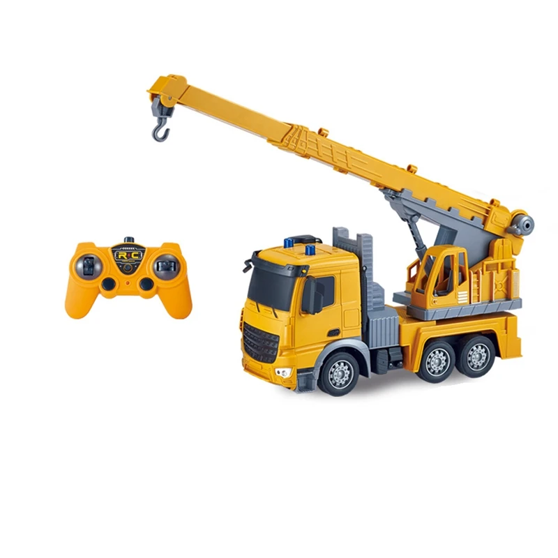 1:24 2.4G 6Ch RC Construction Truck Crane Rechargeable Remote Control Lifting Simulation Engineering Children's Toy
1:24 2.4G 6Ch RC Construction Truck Crane Rechargeable Remote Control Lifting Simulation Engineering Children's Toy