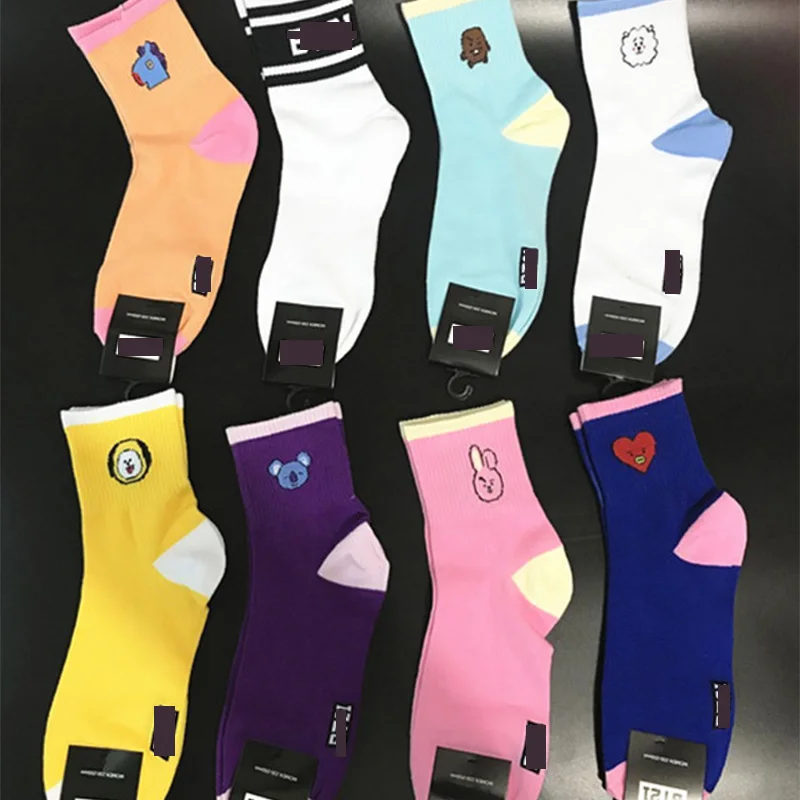 Kpop Bangtan Boy Groups Funny Short Socks Funny Candy Color Cotton Korea Lovely Cartoon Invisible Socks Summer Autumn Socks
Kpop Bangtan Boy Groups Funny Short Socks Funny Candy Color Cotton Korea Lovely Cartoon Invisible Socks Summer Autumn Socks