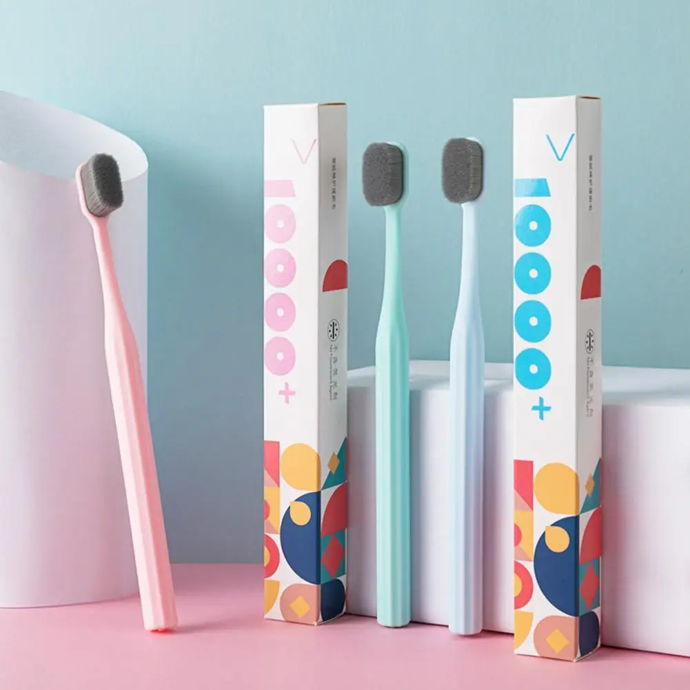 Ultra-fine Toothbrushes Wave Nano Million Bristles Brush Eco Care Soft With Micro Portable Kit Product Holder Tooth T0L2
Ultra-fine Toothbrushes Wave Nano Million Bristles Brush Eco Care Soft With Micro Portable Kit Product Holder Tooth T0L2