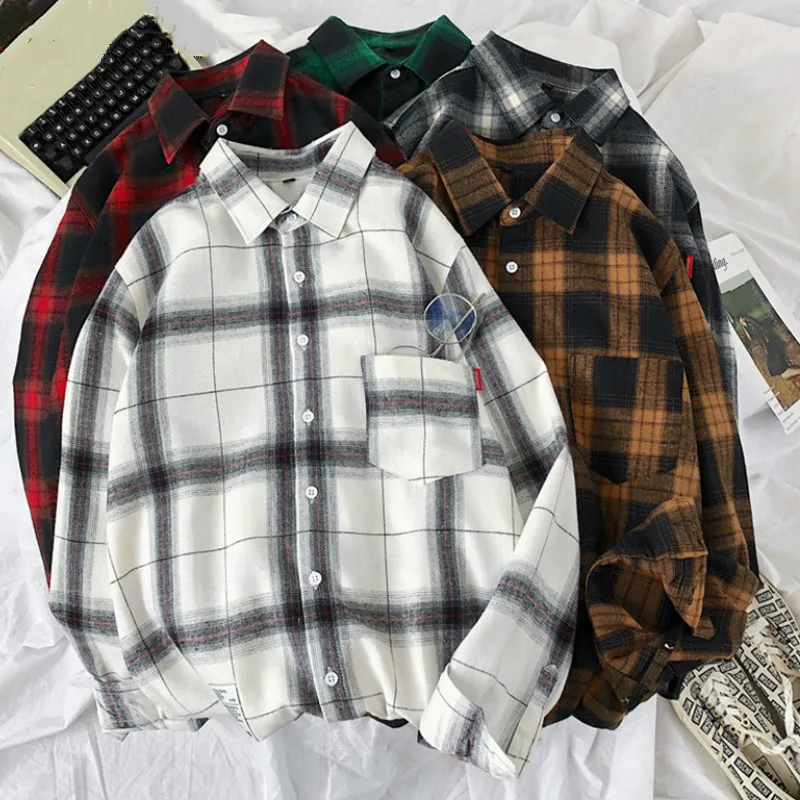 Long Sleeve Red Black Plaid Shirt Men Slim Fit Cotton Casual Shirts Men Clothing Fashion Brand M-3XL 2021 New Spring
Long Sleeve Red Black Plaid Shirt Men Slim Fit Cotton Casual Shirts Men Clothing Fashion Brand M-3XL 2021 New Spring