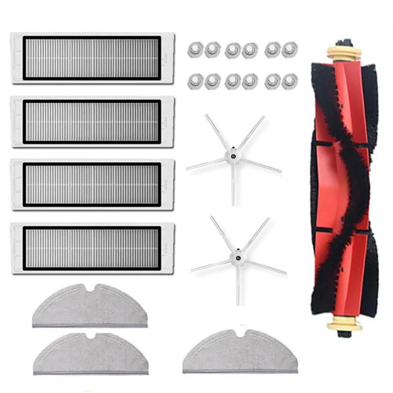 for XiaoMi Roborock S5 Max S50 S51 S55 S6 S6 Pure Accessories Vacuum Cleaner Parts HEPA Filter Main Brush Side Brush
for XiaoMi Roborock S5 Max S50 S51 S55 S6 S6 Pure Accessories Vacuum Cleaner Parts HEPA Filter Main Brush Side Brush