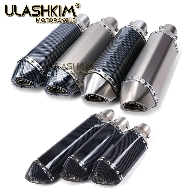 36~51mm Universal Motorcycle Exhaust Muffler Escape Slip On Pipe with db killer Fit Motorbike Scooter ATV Dirt Bike Moped
36~51mm Universal Motorcycle Exhaust Muffler Escape Slip On Pipe with db killer Fit Motorbike Scooter ATV Dirt Bike Moped