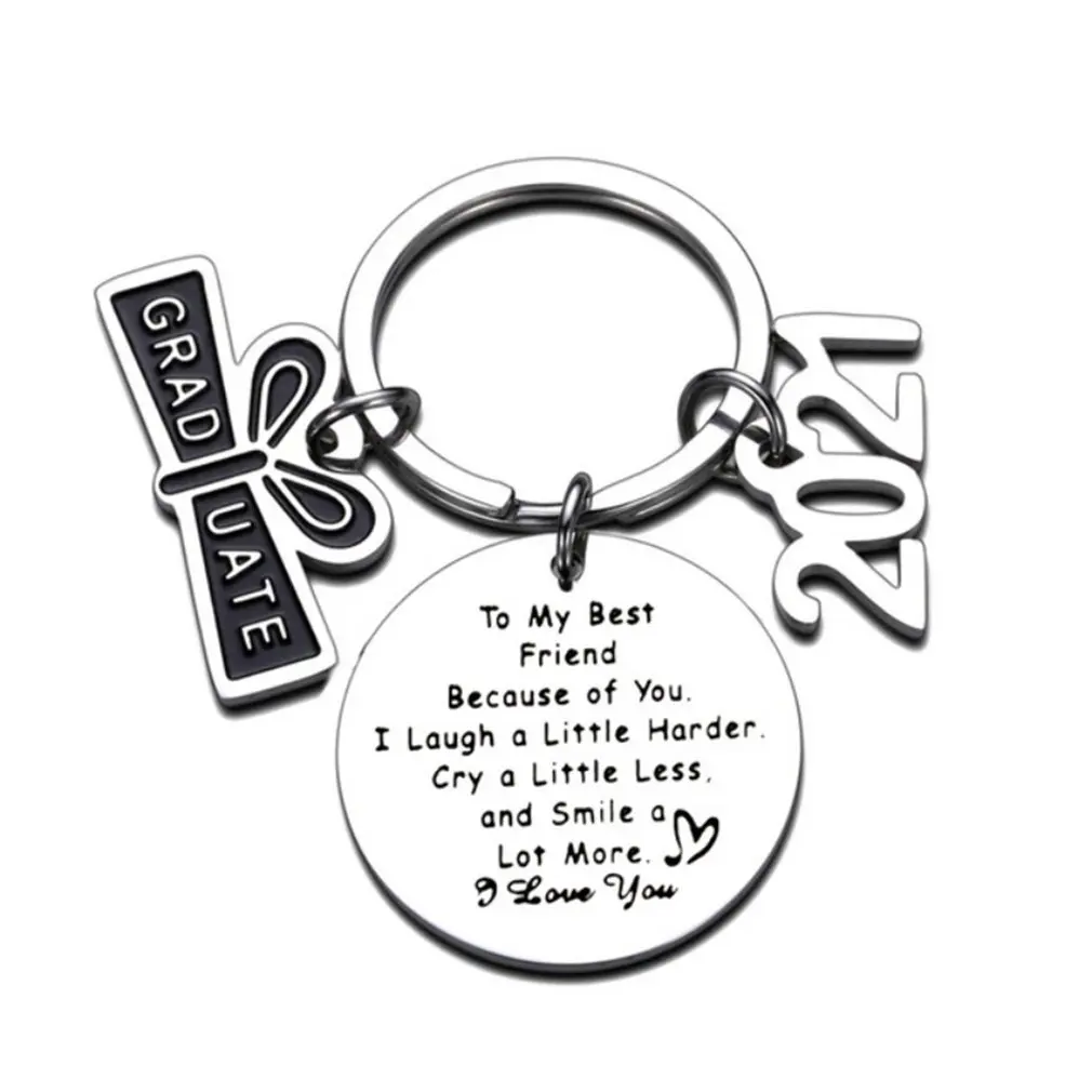 Lightweight Sturdy Key Ring Metal Keychain Stainless Steel Key Chain Key Holder 2021 Graduation Gifts
Lightweight Sturdy Key Ring Metal Keychain Stainless Steel Key Chain Key Holder 2021 Graduation Gifts