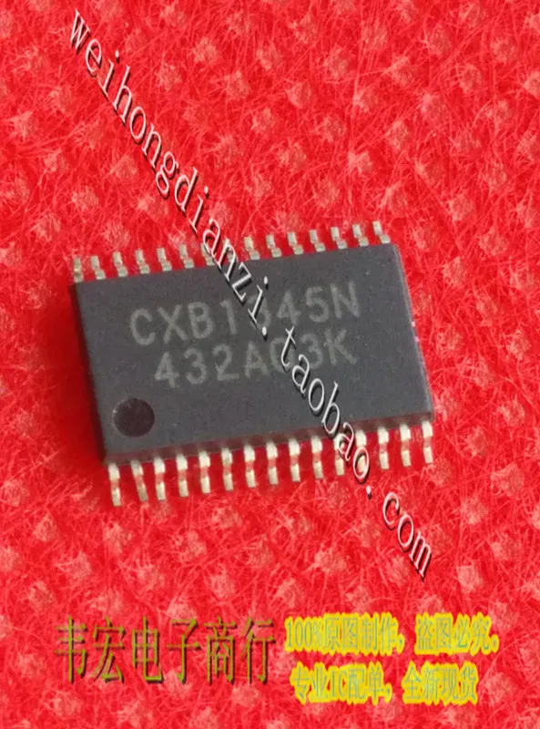 Free Delivery.CXB1345N patch TSSOP24 pen spot
Free Delivery.CXB1345N patch TSSOP24 pen spot