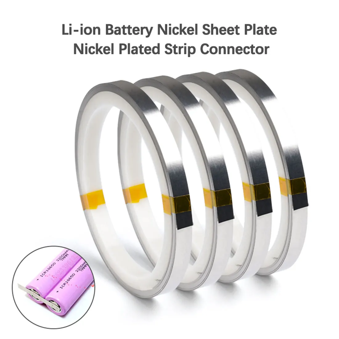 1 Roll 10m 18650 Li-ion Battery Nickel Sheet Plate Nickel Plated Steel Belt Strip Connector spot welding machine Battery welders
1 Roll 10m 18650 Li-ion Battery Nickel Sheet Plate Nickel Plated Steel Belt Strip Connector spot welding machine Battery welders