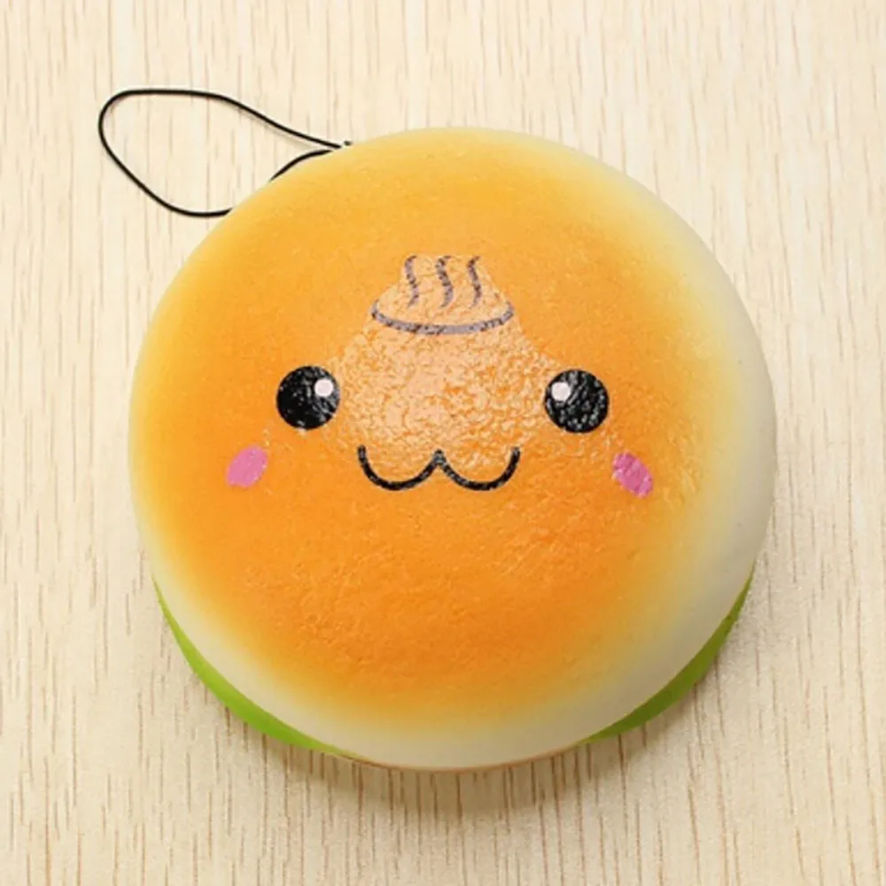 Cute Hamburger Squishy Slow Rising Cream Scented Decompression Toys Decoration Squeeze Squishies Antistress Squishi toys L0117
Cute Hamburger Squishy Slow Rising Cream Scented Decompression Toys Decoration Squeeze Squishies Antistress Squishi toys L0117