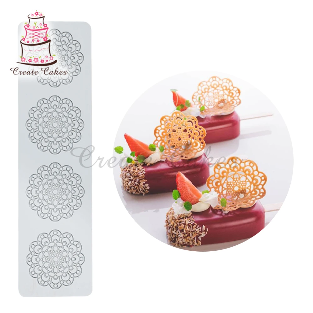 New Flower Pattern Mat Sugar Craft Silicone Pad Dessert Placing Chocolate Molds Fondant Cake Decorating Moulds
New Flower Pattern Mat Sugar Craft Silicone Pad Dessert Placing Chocolate Molds Fondant Cake Decorating Moulds