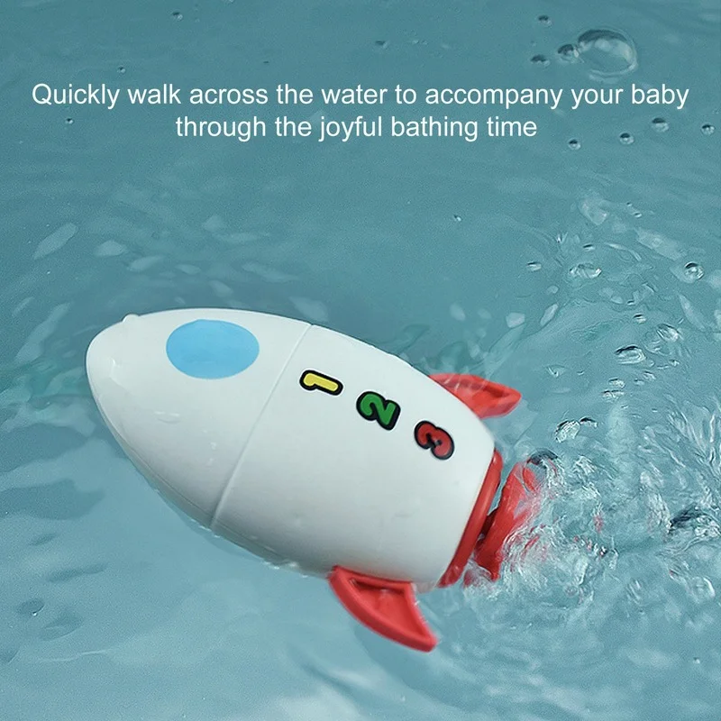 Baby Bath Toy Clockwork Turbo Propelled Rocket Children Water Play Toys Cartoon Clockwork Rocket Bathroom Water Playing Toys
Baby Bath Toy Clockwork Turbo Propelled Rocket Children Water Play Toys Cartoon Clockwork Rocket Bathroom Water Playing Toys